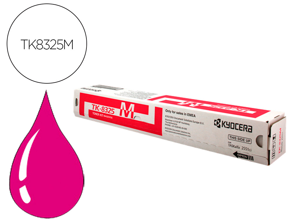 TONER KYOCERA -MITAáá TONER MAGENTA TK8325M