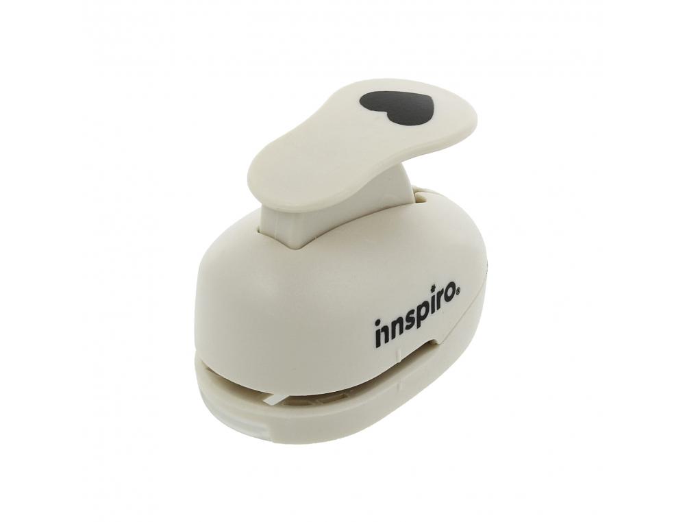 PERFORATEUR MINI INNSPIRO COEUR PERFORE FEUTRINE MOUSSE CAOUTCHOUC 2MM MAX PAPIER     120/200G BRISTOL DECOUPE 15 A