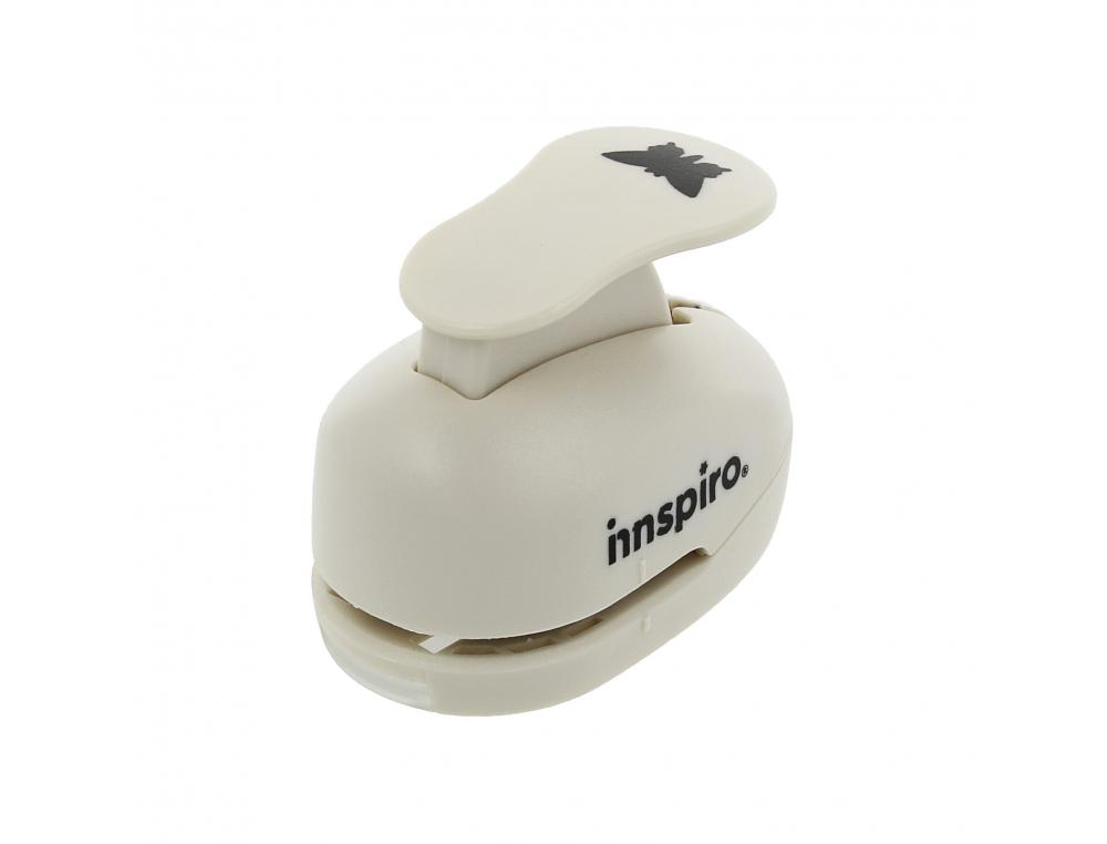 PERFORATEUR MINI INNSPIRO PAPILLON PERFORE FEUTRINE     MOUSSE CAOUTCHOUC 2MM MAX     PAPIER 120/200G BRISTOL