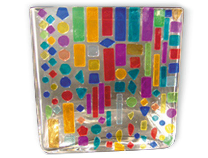 MOSAÏQUE SOLARGIL PLASTIQUE RECYCLÉ ASSORTIMENT FORMES ET COLORIS
