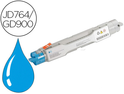 TONER LASER DELL G7845/GG579 COULEUR CYAN 8000P