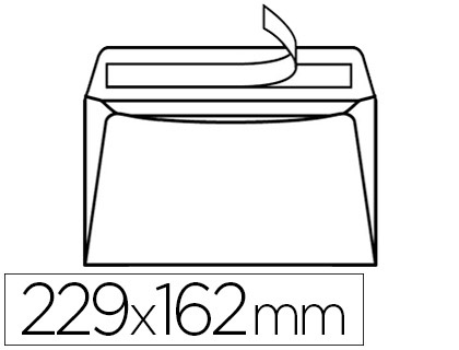 ENVELOPPE ELCO C5 162X229MM 100G AUTO-ADHÉSIVE BOÎTE 500 UNITÉS