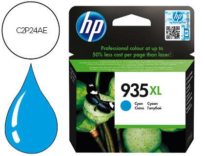 CARTOUCHE HP 935XL JET D'ENCRE C2P24AE COULEUR CYAN HAUTE CAPACITÉ 825P