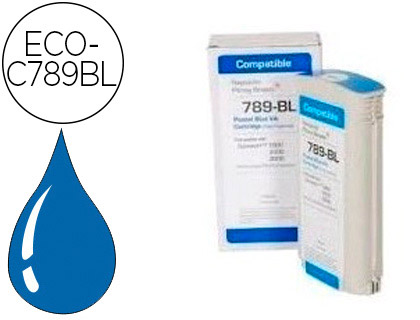 CARTOUCHE D'ENCRE BLEUE COMPATIBLE AVEC PITNEY BOWES HAUTE CAPACITÉ POUR MACHINE À AFFRANCHIR CONNECT + 1000/2000/3000