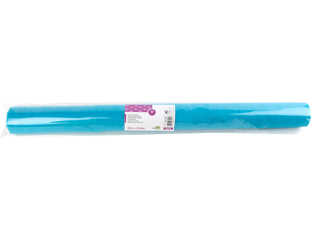 TISSU NON TISSÉ LIDERPAPEL COSTUMES ACCESSOIRES CHEMIN DE TABLE ROULEAU 5X0.5M COLORIS BLEU CIEL