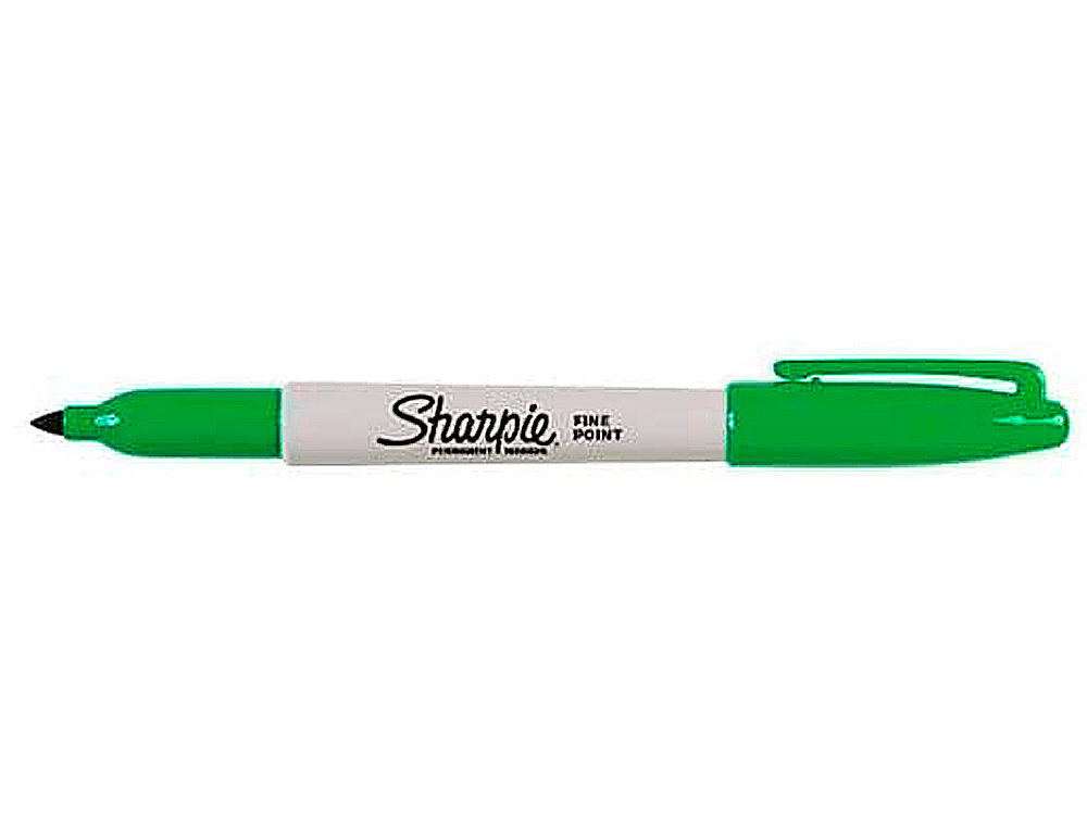 MARQUEUR SHARPIE PERMANENT POINTE OGIVE FINE 0.9MM SCHE RAPIDEMENT COLORIS VERT
