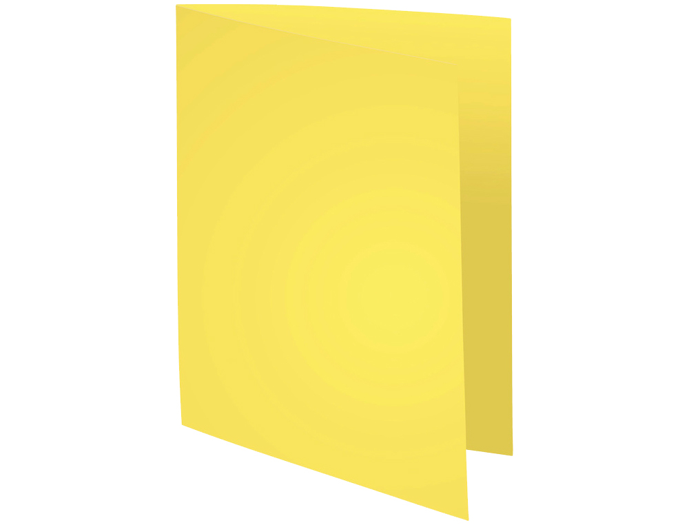 CHEMISE EXACOMPTA FOREVER CARTE SEMI RIGIDE RECYCLE 240X320MM 180G COLORIS JAUNE LOT 100 UNITS