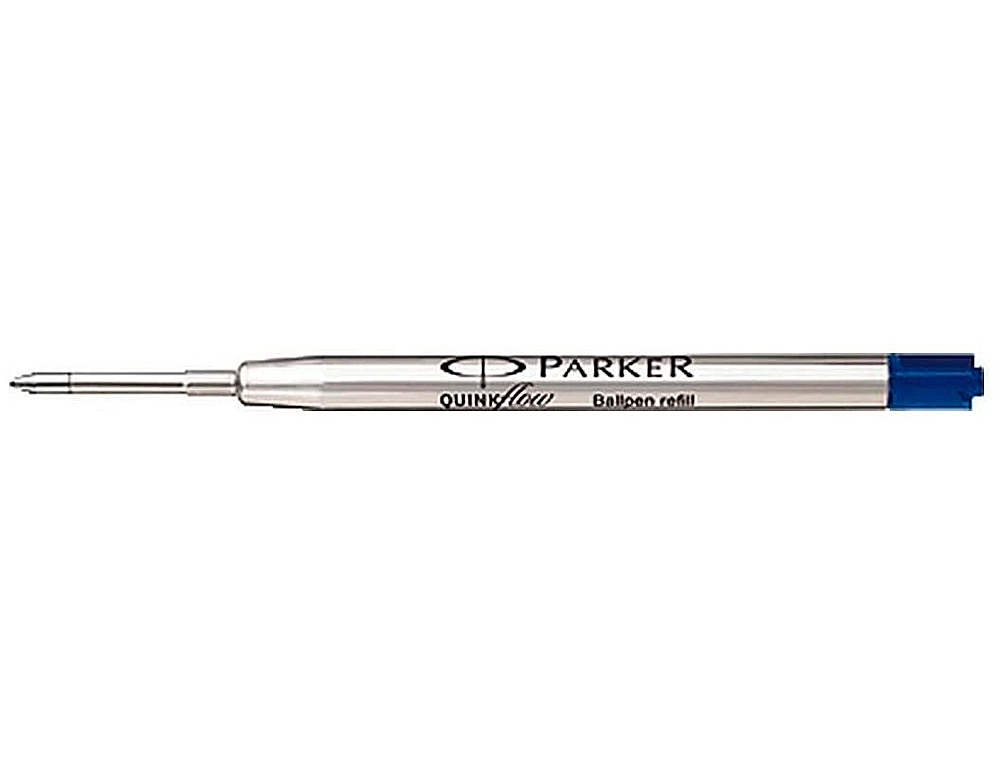 RECHARGE PARKER STYLO-BILLE MTAL LARGEUR MOYENNE COLORIS BLEU