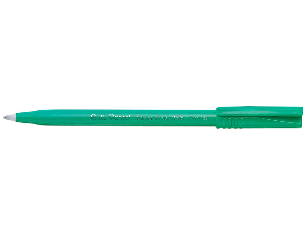 FEUTRE ROLLER BALL PENTEL R56 BILLE POINTE PLASTIQUE ÉCRITURE FINE 0.3MM COLORIS NOIR