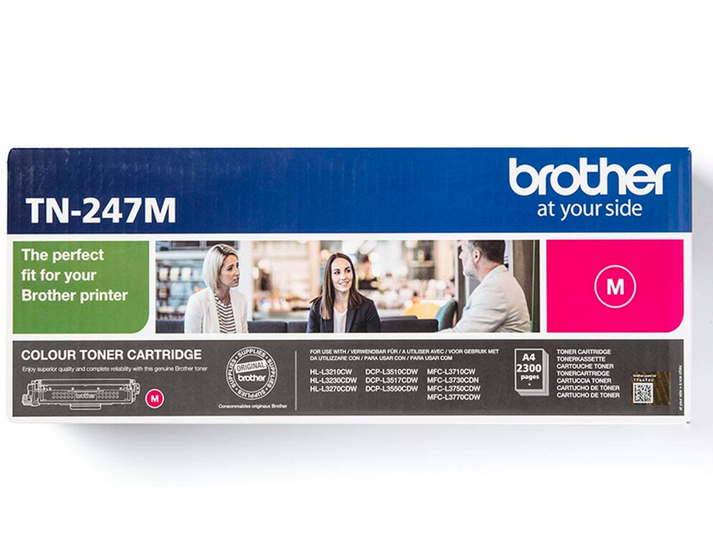 TONER BROTHER TN247M DCP-L3510CDW/HL-L3270CDW/MFC-L3710CW MAGENTA 2300 PAG