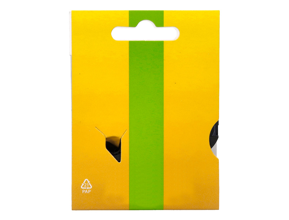 RUBAN TITREUSE Q-CONNECT MK-221 BLANC-NOIR 9MM X 8 MT  COMPATIBLE BROTHER