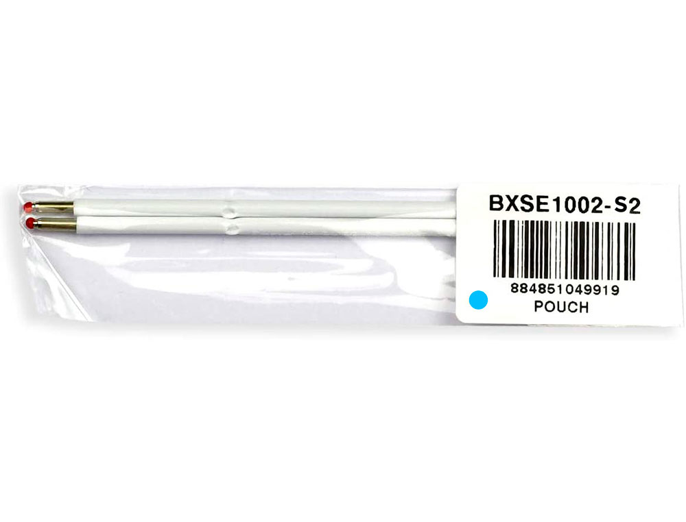 RECHARGE POUR STYLO-BILLE RETRACTABLE PENTEL BX470 IZEE POINTE LARGE 1MM ENCRE BLEU   CIEL SACHET 2 UNITES