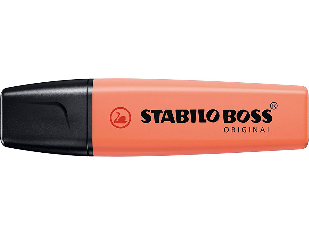 SURLIGNEUR STABILO BOSS ORIGINAL PASTEL ENCRE BASE    EAU POINTE BISEAUTEE LARGEUR  TRACE 2/5MM COLORIS DOUCEUR