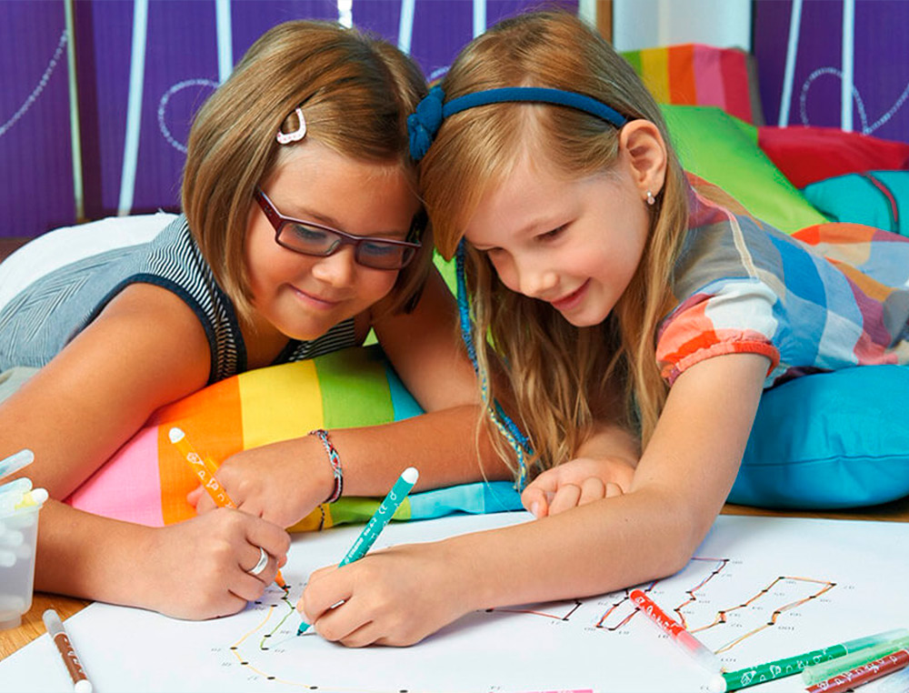 RECHARGE SCHOOLPACK FEUTRE DE COLORIAGE STABILO TRIO A-Z ENCRE LAVABLE POINTE MOYENNE 12 UNITES MARRON