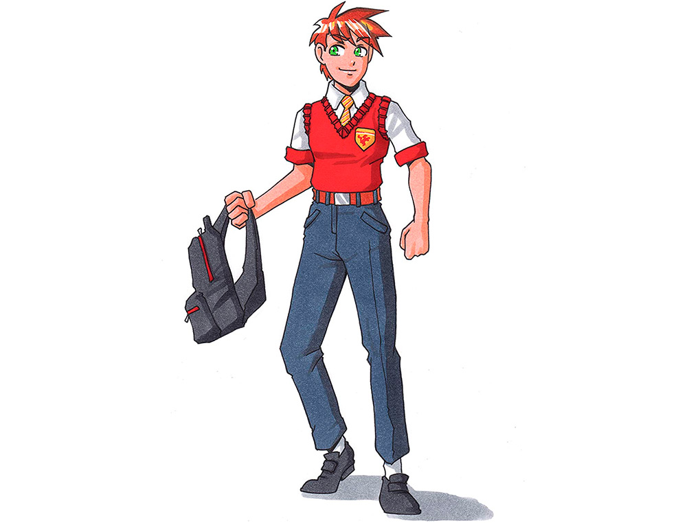 TRACE-MANGA GO MANGA 2 POCHOIRS SILHOUETTE A TRACER  TENUE VESTIMENTAIRE ET        ACCESSOIRES MODELE GARCON