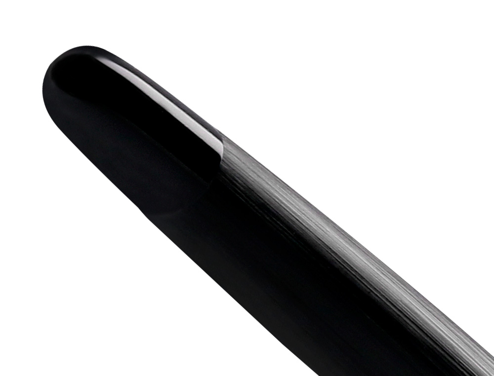 ROLLER BELIUS ORIGEN ALUMINIUM BROSSE ENCRE NOIRE  COLORIS NOIR DANS COFFRET     CADEAU