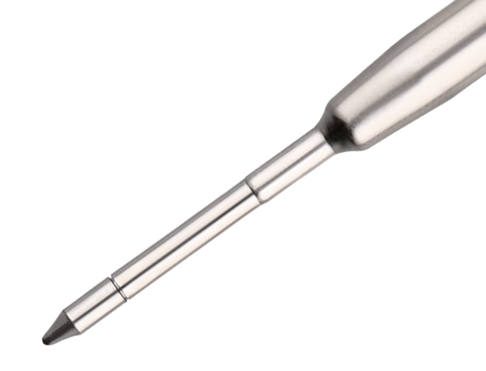 RECHARGE STYLO-BILLE BELIUS POINTE 0,8MM ENCRE COLORIS NOIRE BOITE 3 UNITES