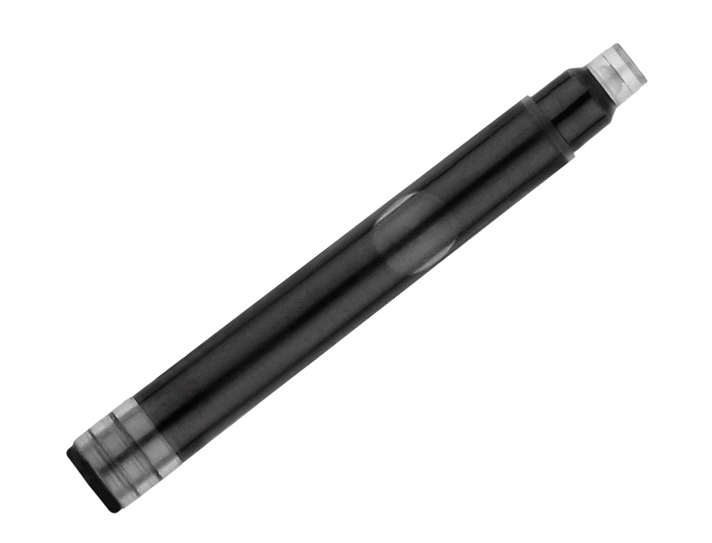 RECHARGE STYLO-PLUME BELIUS ENCRE COLORIS NOIRE BOITE 6 CARTOUCHES
