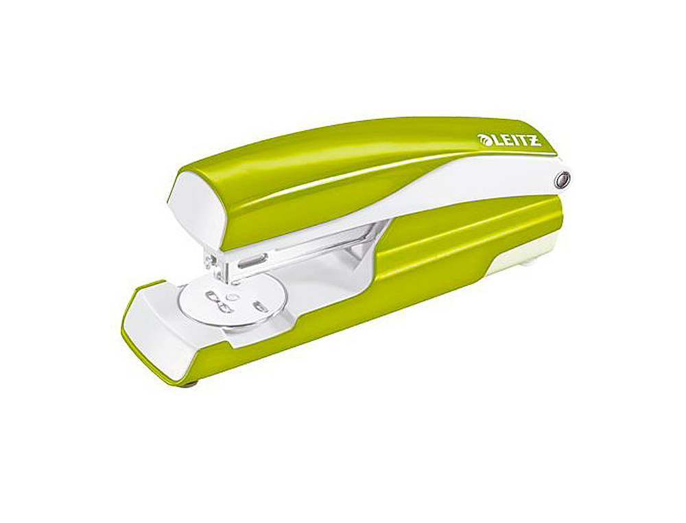 AGRAFEUSE LEITZ WOW MTAL 40X58X145MM 30 FEUILLES AGRAFES 24/6 ET 26/6 COLORIS MENTHE