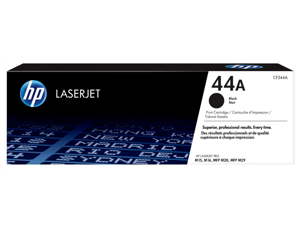 CARTOUCHE HP LASERJET CF244A/44A COULEUR NOIR 1000  PAG