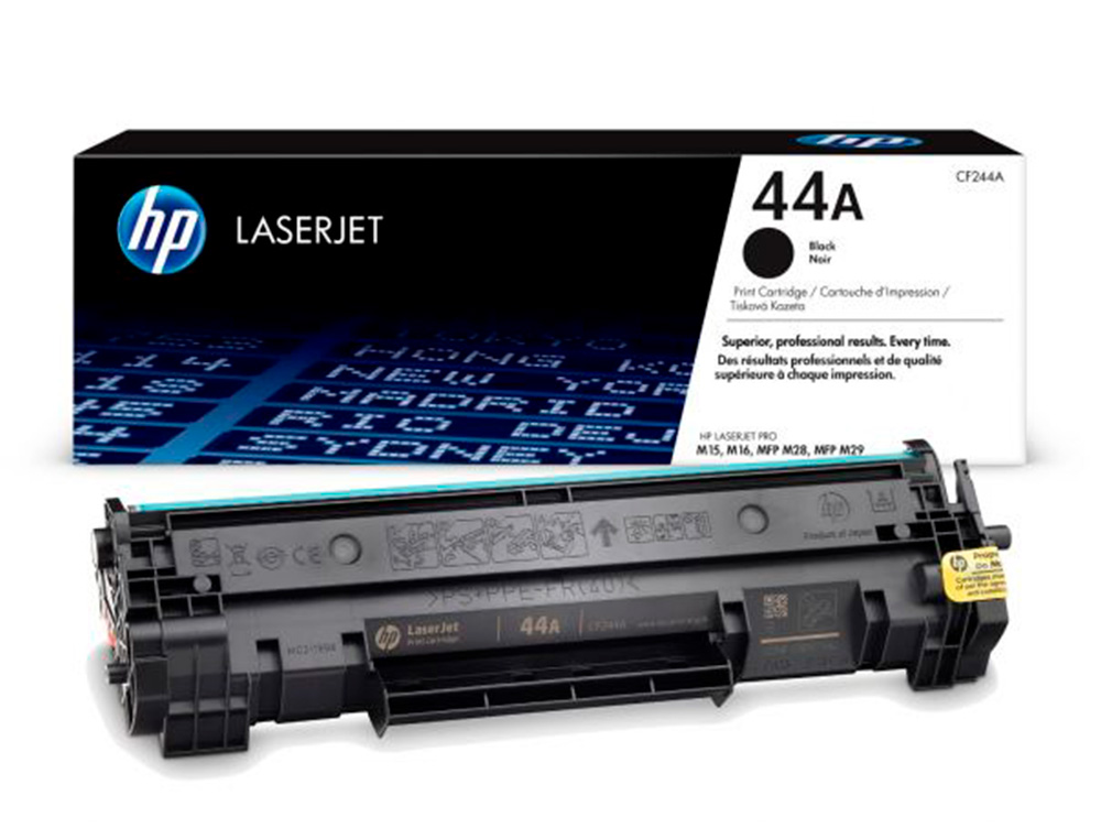 CARTOUCHE HP LASERJET CF244A/44A COULEUR NOIR 1000  PAG