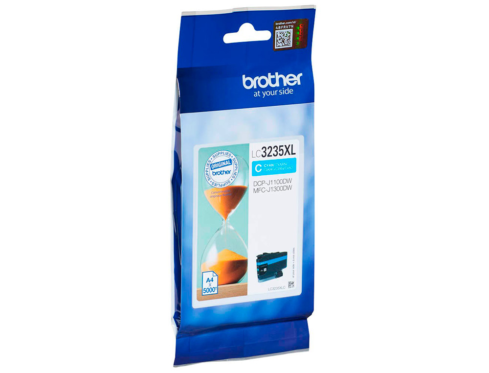 CARTOUCHE BROTHER JET D'ENCRE LC3235XLCY COULEUR CYAN       50000 PAG