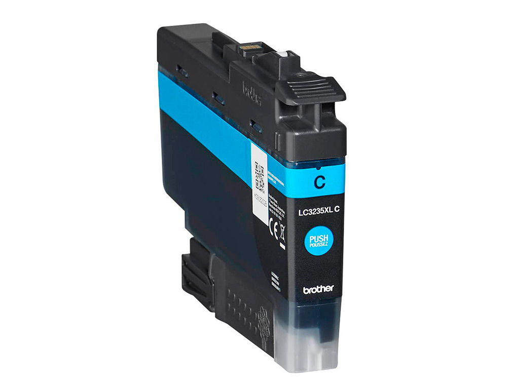 CARTOUCHE BROTHER JET D'ENCRE LC3235XLCY COULEUR CYAN       50000 PAG