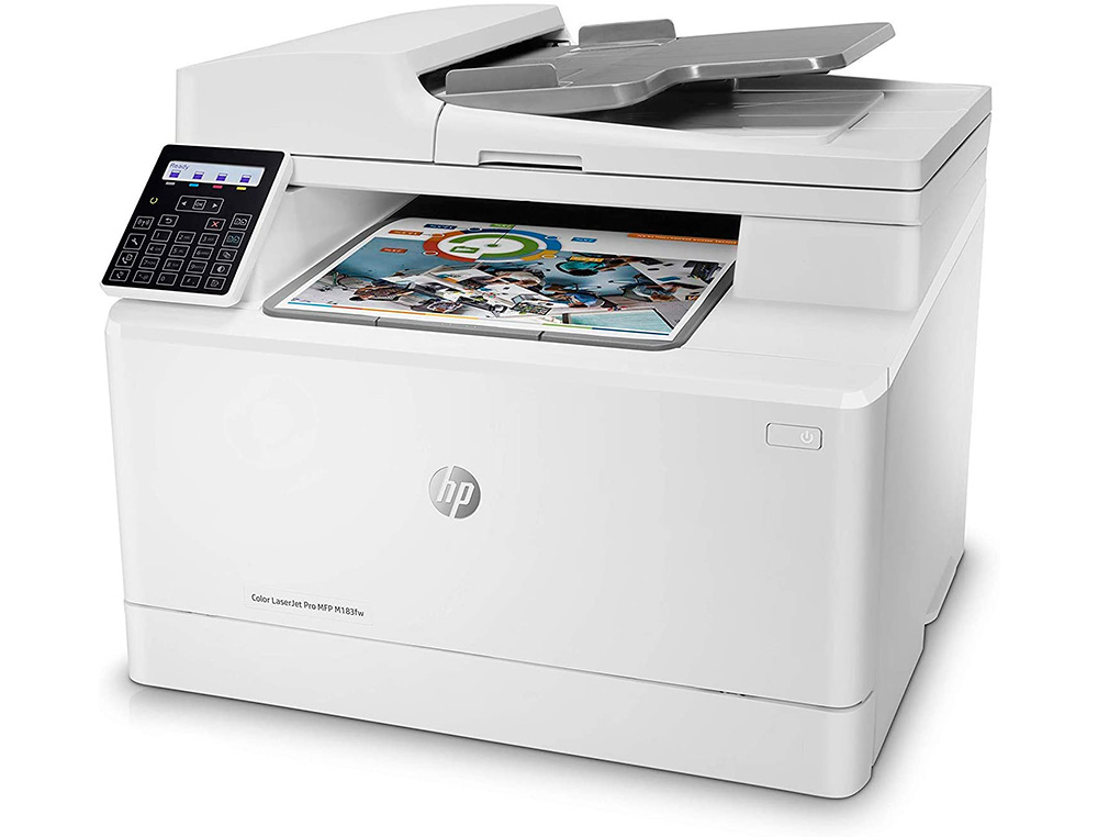 IMPRIMANTE MULTIFONCTION HP COULEUR LASERJET PRO MFP M183FW FAX ETHERNET WIFI 16 PPM BANDEJA 150 HOJAS SCANNER