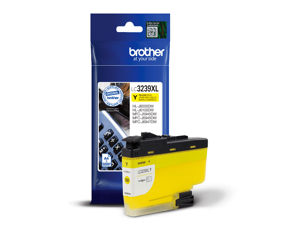 CARTOUCHE BROTHER LC3239XL YELLOW