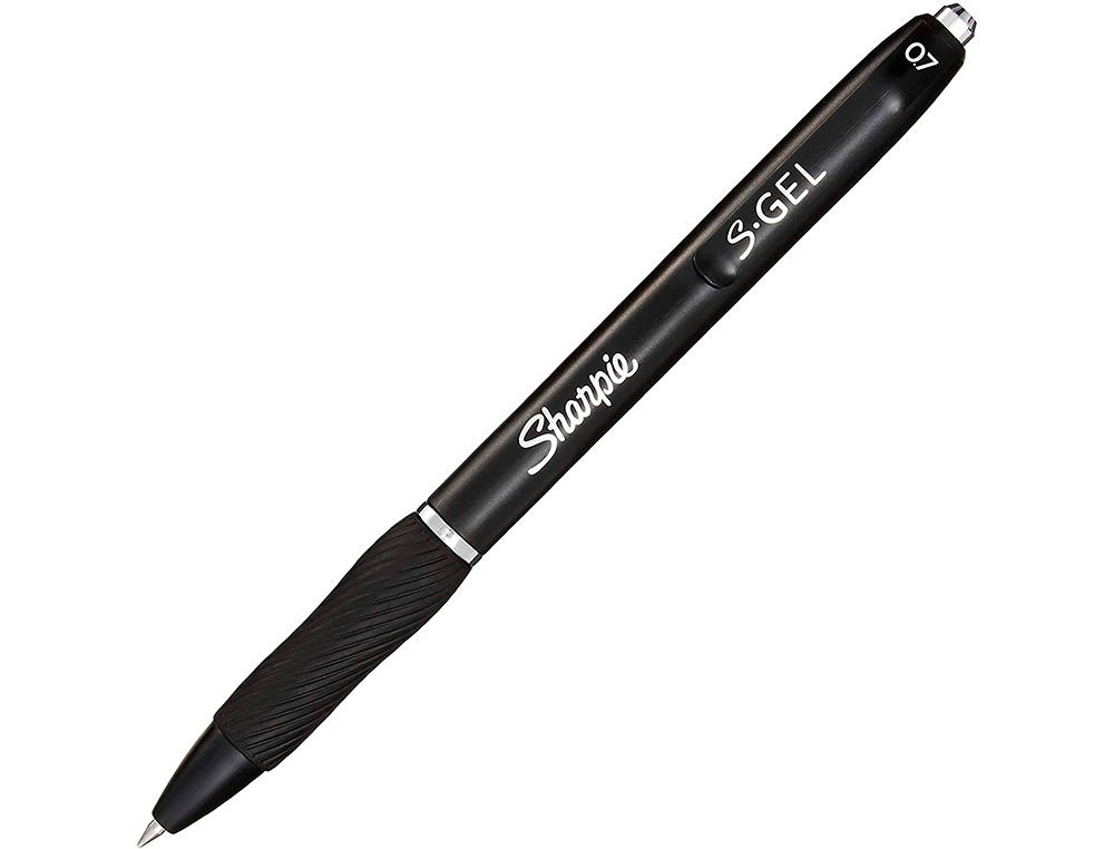 STYLO GEL SHARPIE GEL POINTE MOYENNE 0.7MM ENCRE NOIRE
