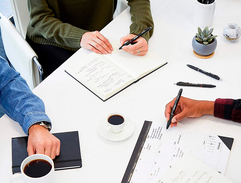 STYLO GEL SHARPIE GEL POINTE MOYENNE 0.7MM ENCRE NOIRE