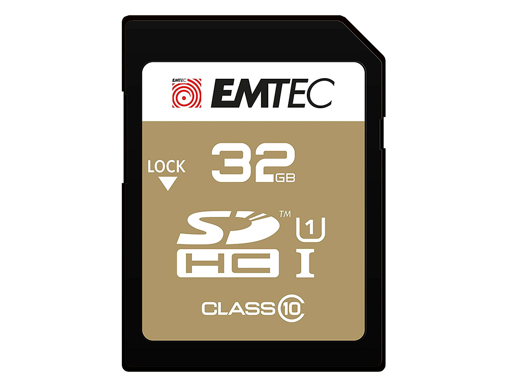 CARTE MEMOIRE EMTEC MICRO SD HC 32GB CLASSE 10 ELITE GOLD
