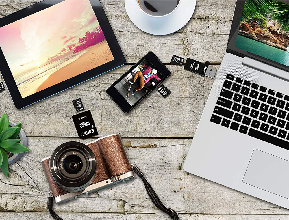 CARTE MEMOIRE EMTEC MICRO SD HC 32GB CLASSE 10 ELITE GOLD