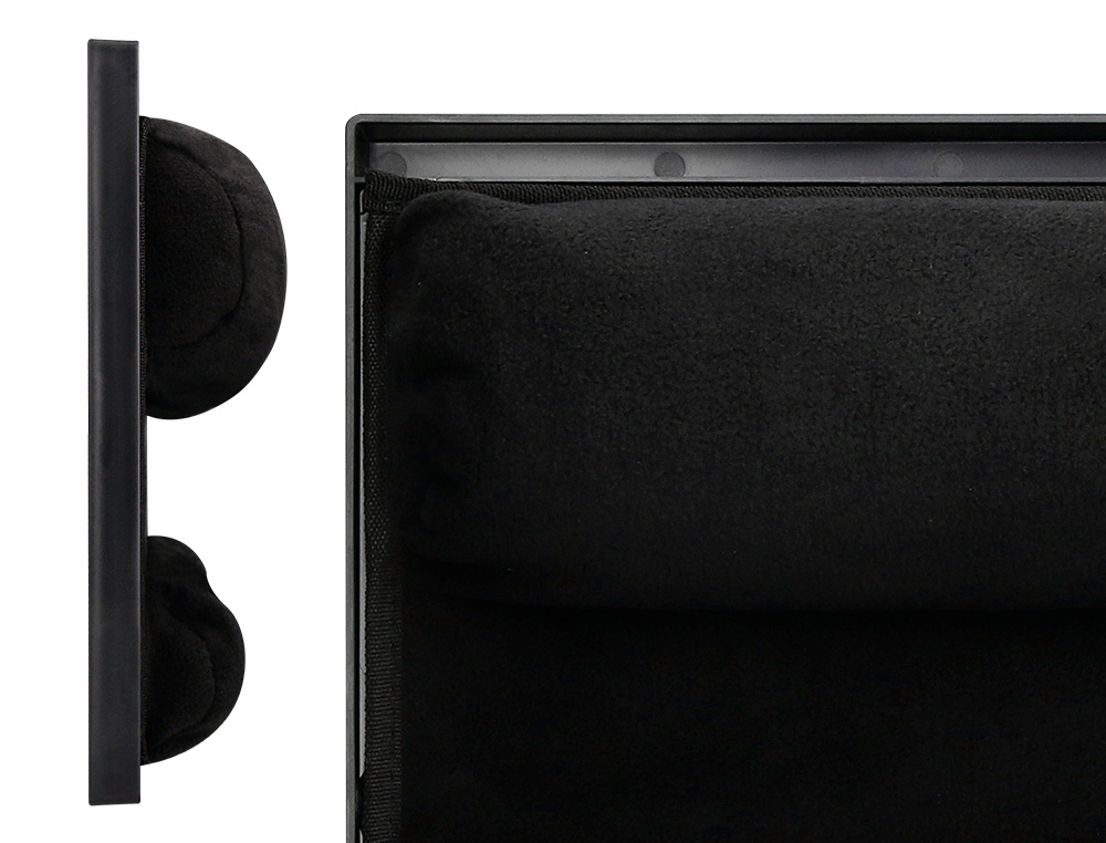 SUPPORT Q-CONNECT ORDINATEUR PORTABLE TAPIS DE SOURIS ET   SUPPORT TELEPHONE 7 REGLAGES  EN HAUTEUR COLORIS NOIR