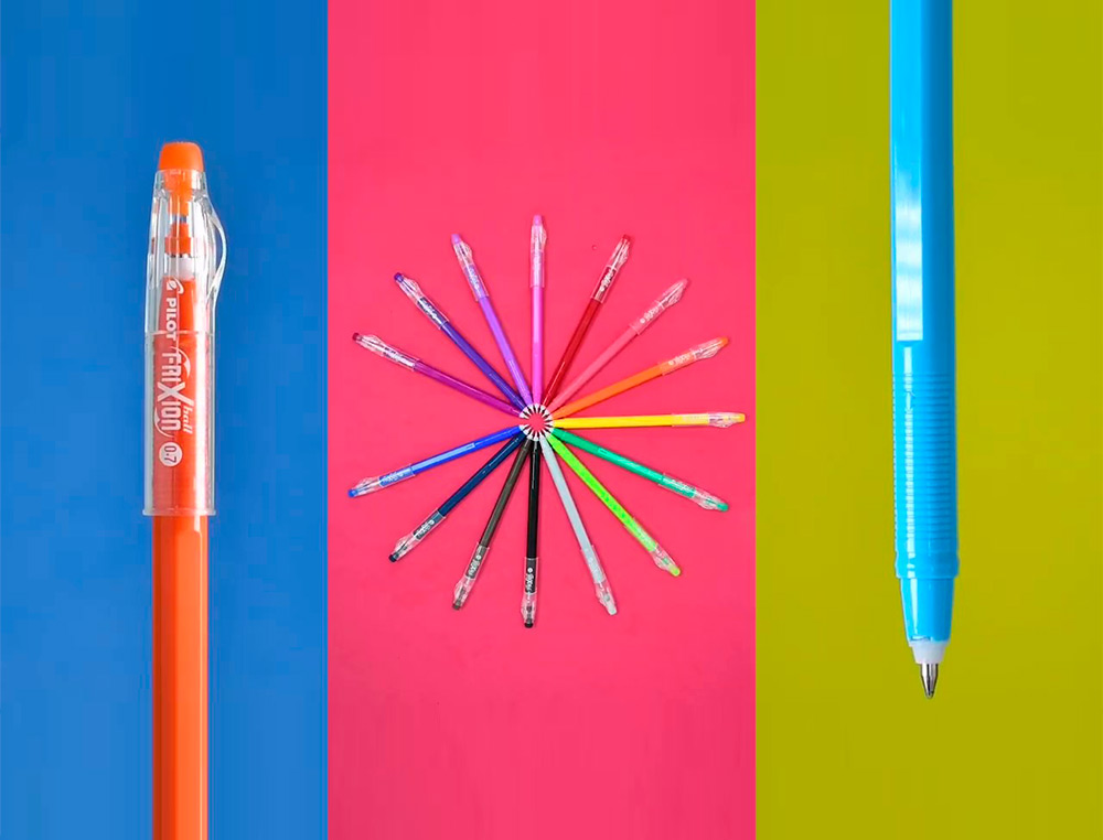 FRIXION BALL STICK ROLLER ENCRE GEL VIOLET 0.7 MM