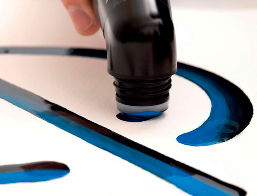 MARQUEUR POSCA PEINTURE POINTE RONDE COLORIS BLEU FONCE