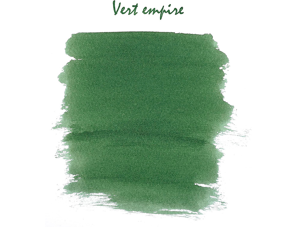 FLACON D'ENCRE J.HERBIN  VERT EMPIRE 30ML