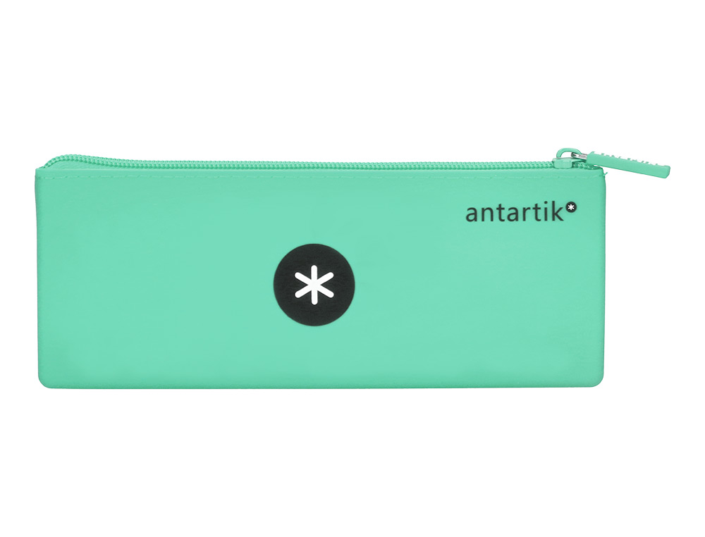 TROUSSE ANTARTIK TRIANGULAIRE 1 COMPARTIMENT SILICONE SOFT  TOUCH COLORIS PASTELS         ASSORTIS