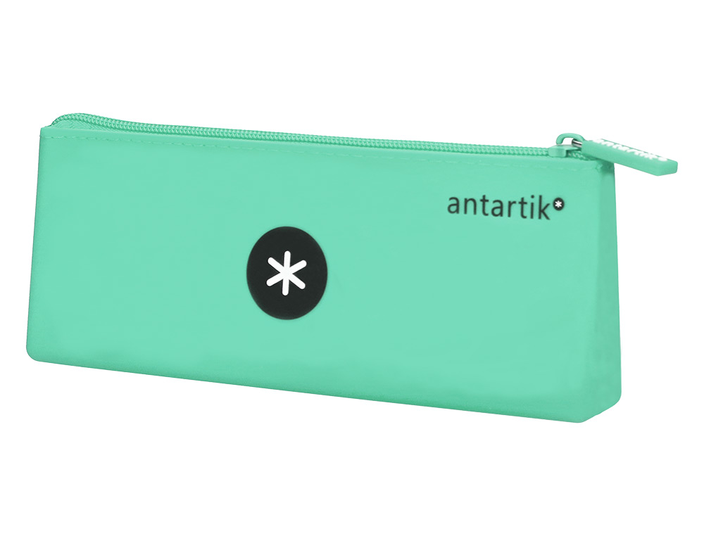 TROUSSE ANTARTIK TRIANGULAIRE 1 COMPARTIMENT SILICONE SOFT  TOUCH COLORIS PASTELS         ASSORTIS