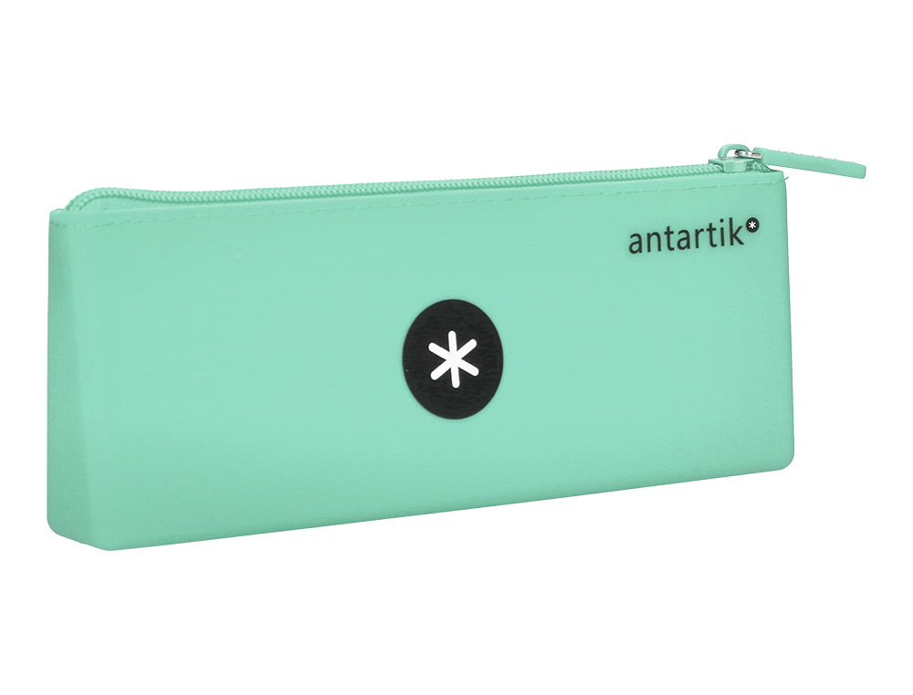 TROUSSE ANTARTIK TRIANGULAIRE 1 COMPARTIMENT SILICONE SOFT  TOUCH COLORIS PASTELS         ASSORTIS