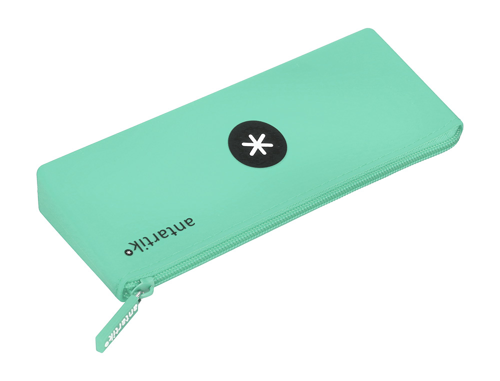TROUSSE ANTARTIK TRIANGULAIRE 1 COMPARTIMENT SILICONE SOFT  TOUCH COLORIS PASTELS         ASSORTIS