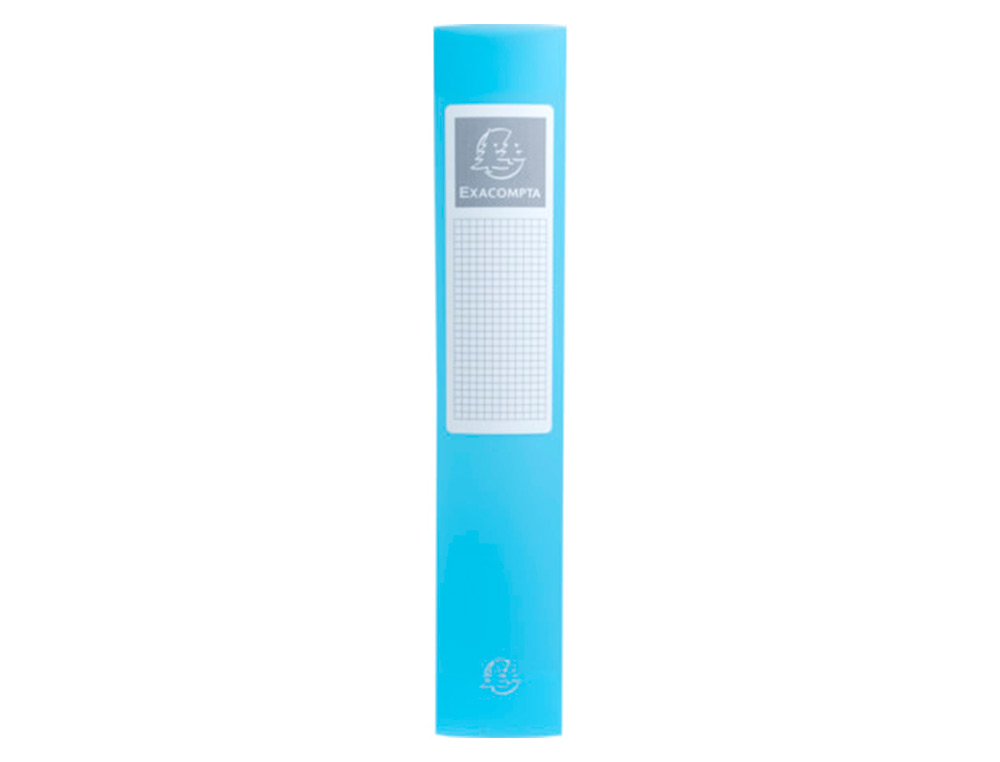 BOITE DE CLASSEMENT EXACOMPTA GAMME CHROMALINE PASTEL POLYPROPYLENE A4 240X320MM DOS 60MM.