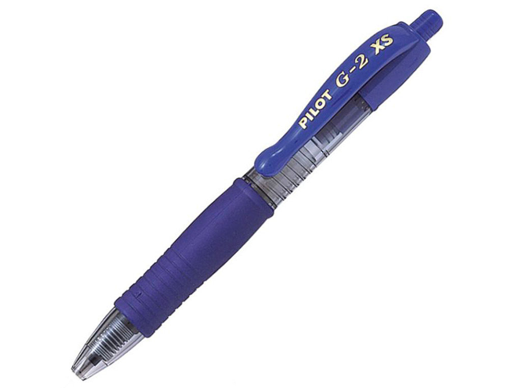 ROLLER PILOT MINI G2 PIXIES ECRITURE MOYENNE 0.4MM RETRACTABLE COLORIS BLEU