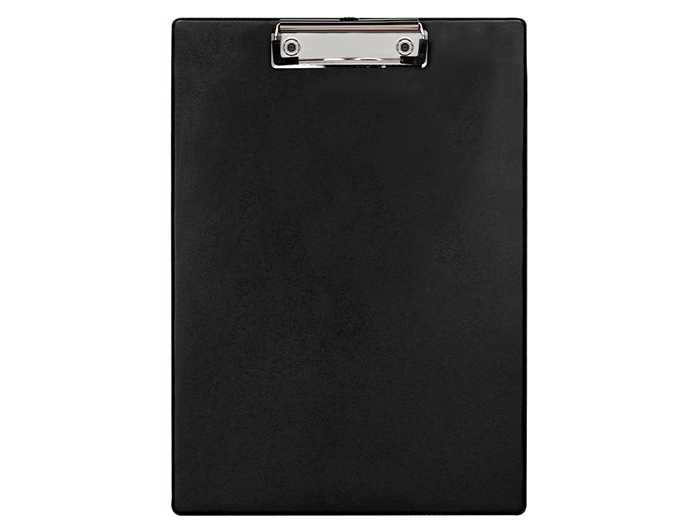 PORTE-BLOC Q-CONNECT DIN A4 PLASTIQUE 50% RECYCLE         EPAISSEUR 2,1MM COLORIS NOIR