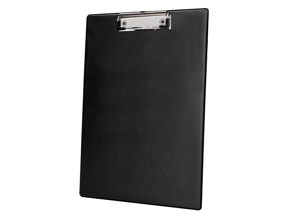 PORTE-BLOC Q-CONNECT DIN A4 PLASTIQUE 50% RECYCLE         EPAISSEUR 2,1MM COLORIS NOIR