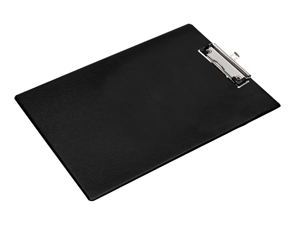 PORTE-BLOC Q-CONNECT DIN A4 PLASTIQUE 50% RECYCLE         EPAISSEUR 2,1MM COLORIS NOIR