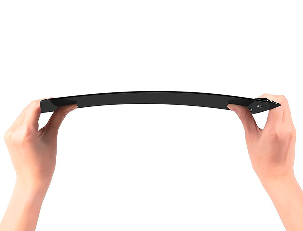 PORTE-BLOC Q-CONNECT DIN A4 PLASTIQUE 50% RECYCLE         EPAISSEUR 2,1MM COLORIS NOIR
