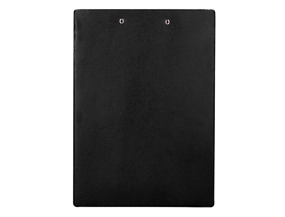 PORTE-BLOC Q-CONNECT MINICLIP SUPERIEUR DIN A4 PLASTIQUE    50% RECYCLE EPAISSEUR 2,1MM   COLORIS NOIR