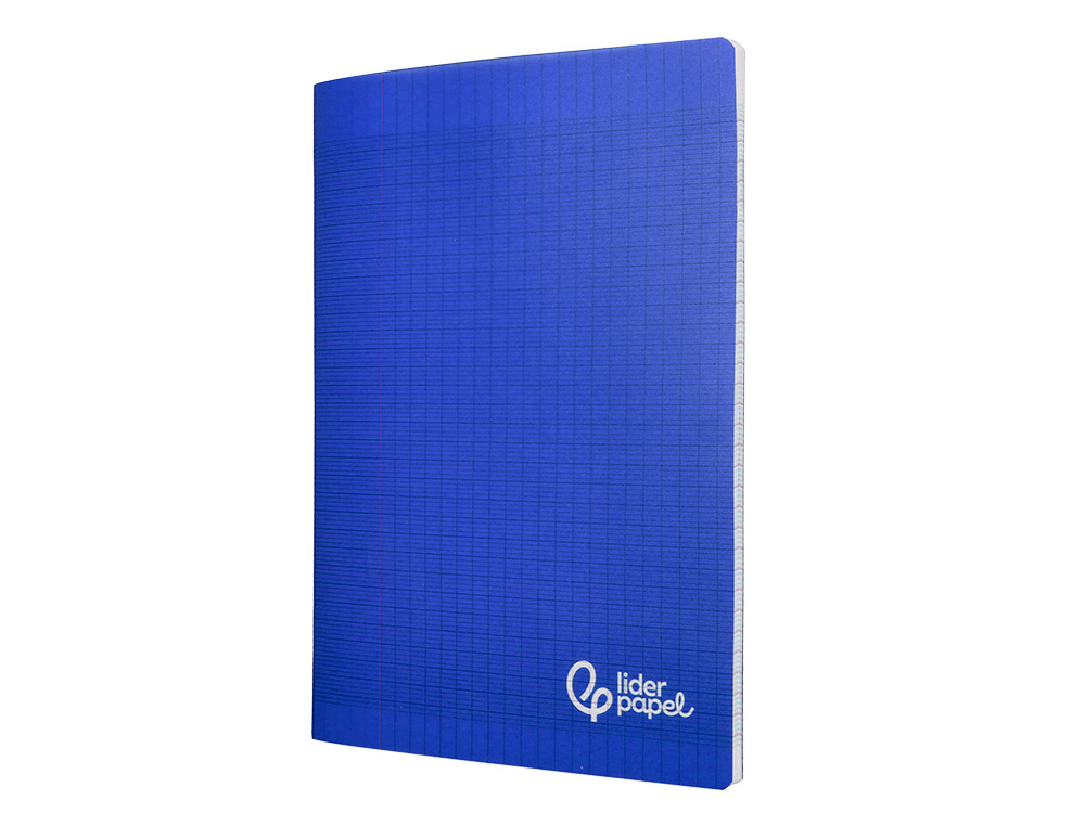 CAHIER PIQURE LIDERPAPEL COUVERTURE PP 240X320MM 48P   SEYES COLORIS BLEU