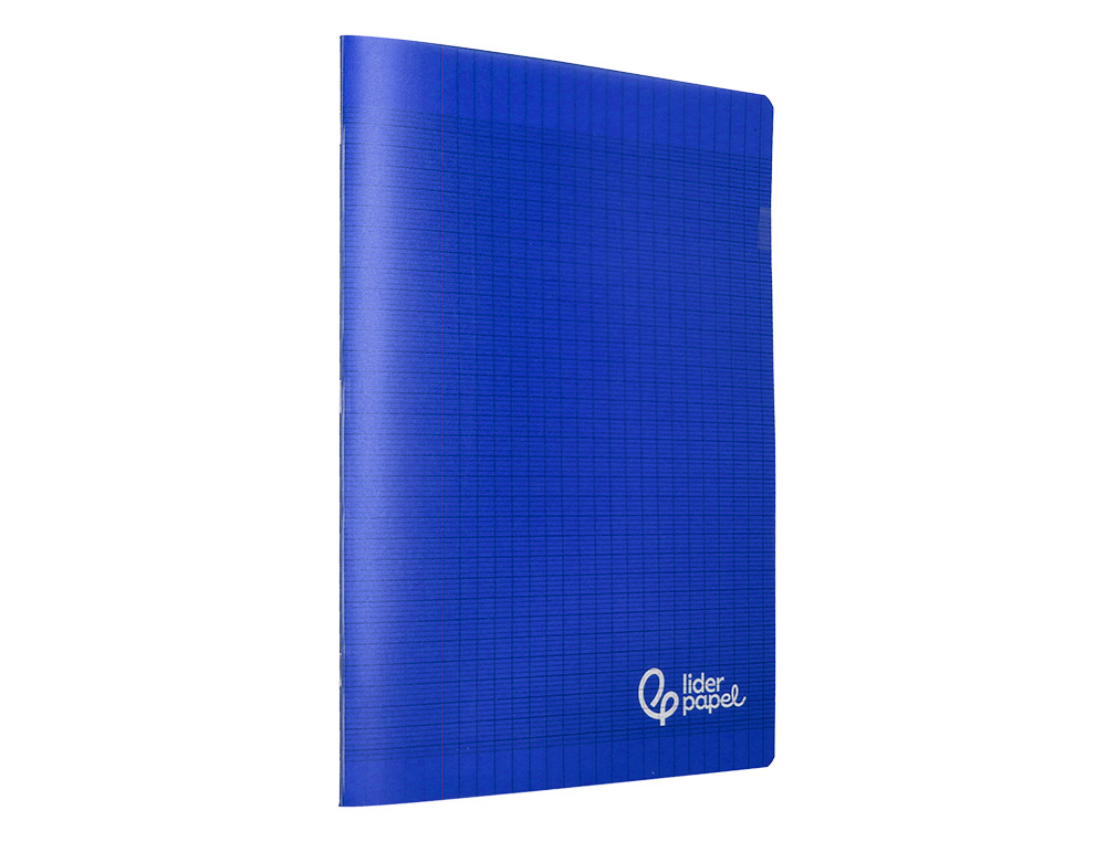 CAHIER PIQURE LIDERPAPEL COUVERTURE PP 240X320MM 48P   SEYES COLORIS BLEU